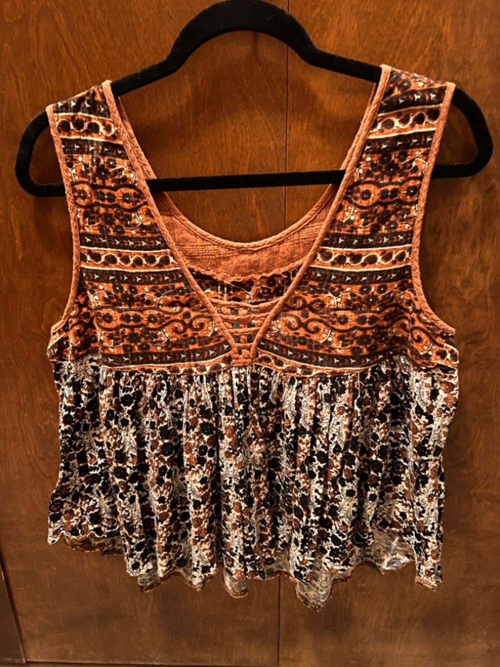 Free People Boho Cotton Tank - Picture 2 of 4